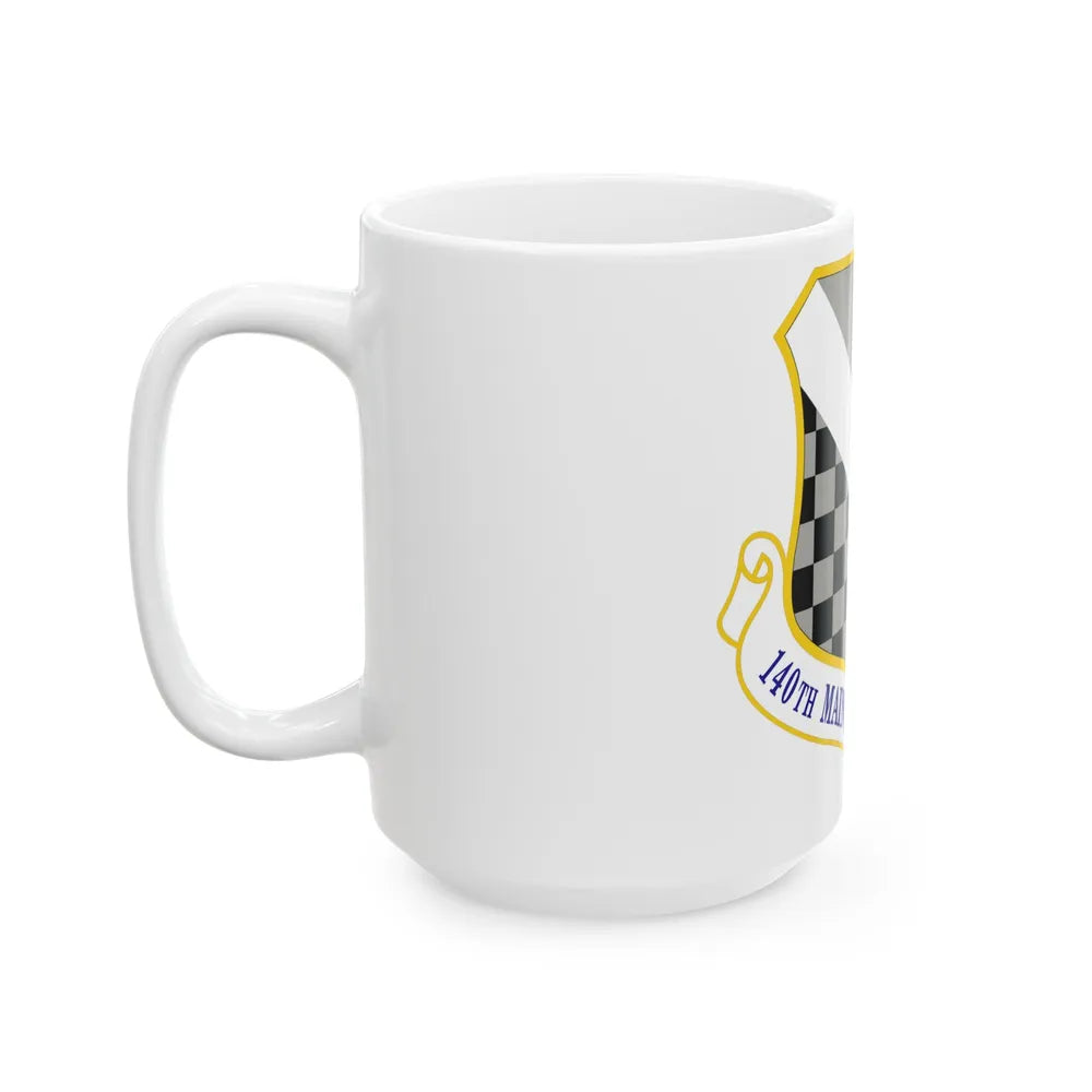 140th Maintenance Group (U.S. Air Force) White Coffee Mug-Go Mug Yourself