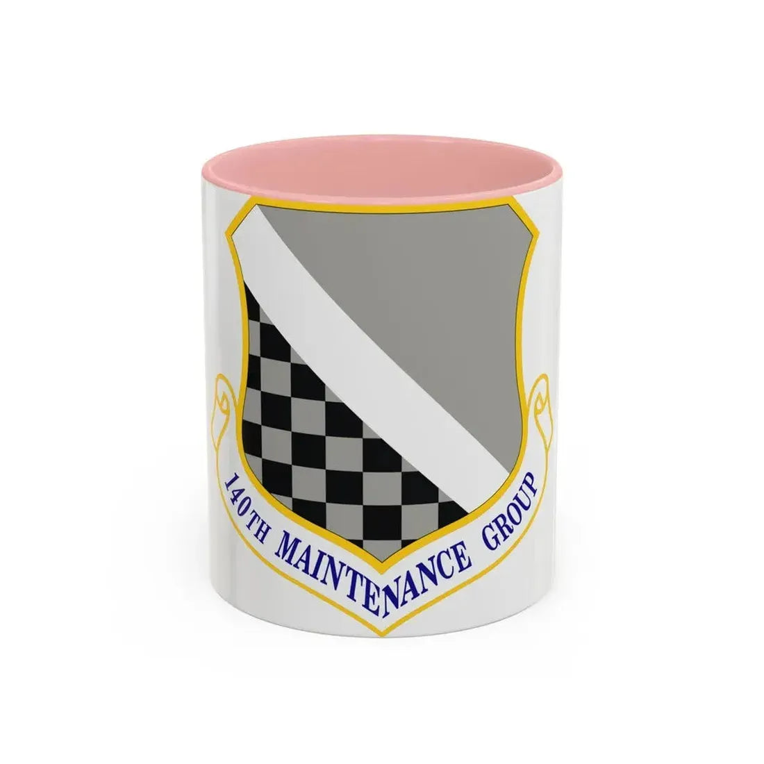 140th Maintenance Group (U.S. Air Force) Accent Coffee Mug 11oz Pink - Go Mug Yourself