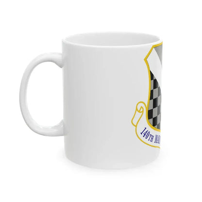 140th Maintenance Group (U.S. Air Force) White Coffee Mug - Go Mug Yourself