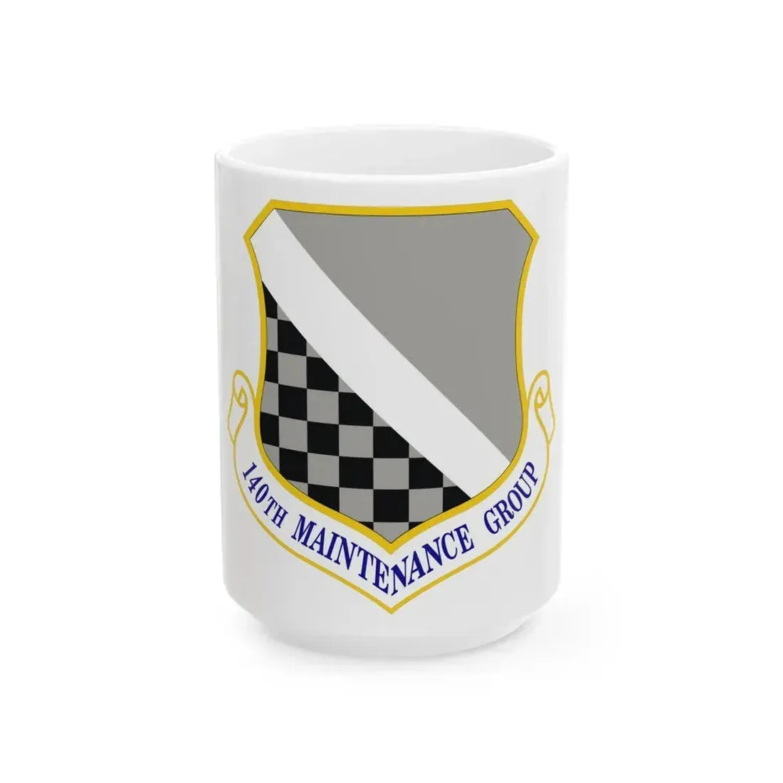 140th Maintenance Group (U.S. Air Force) White Coffee Mug - Go Mug Yourself