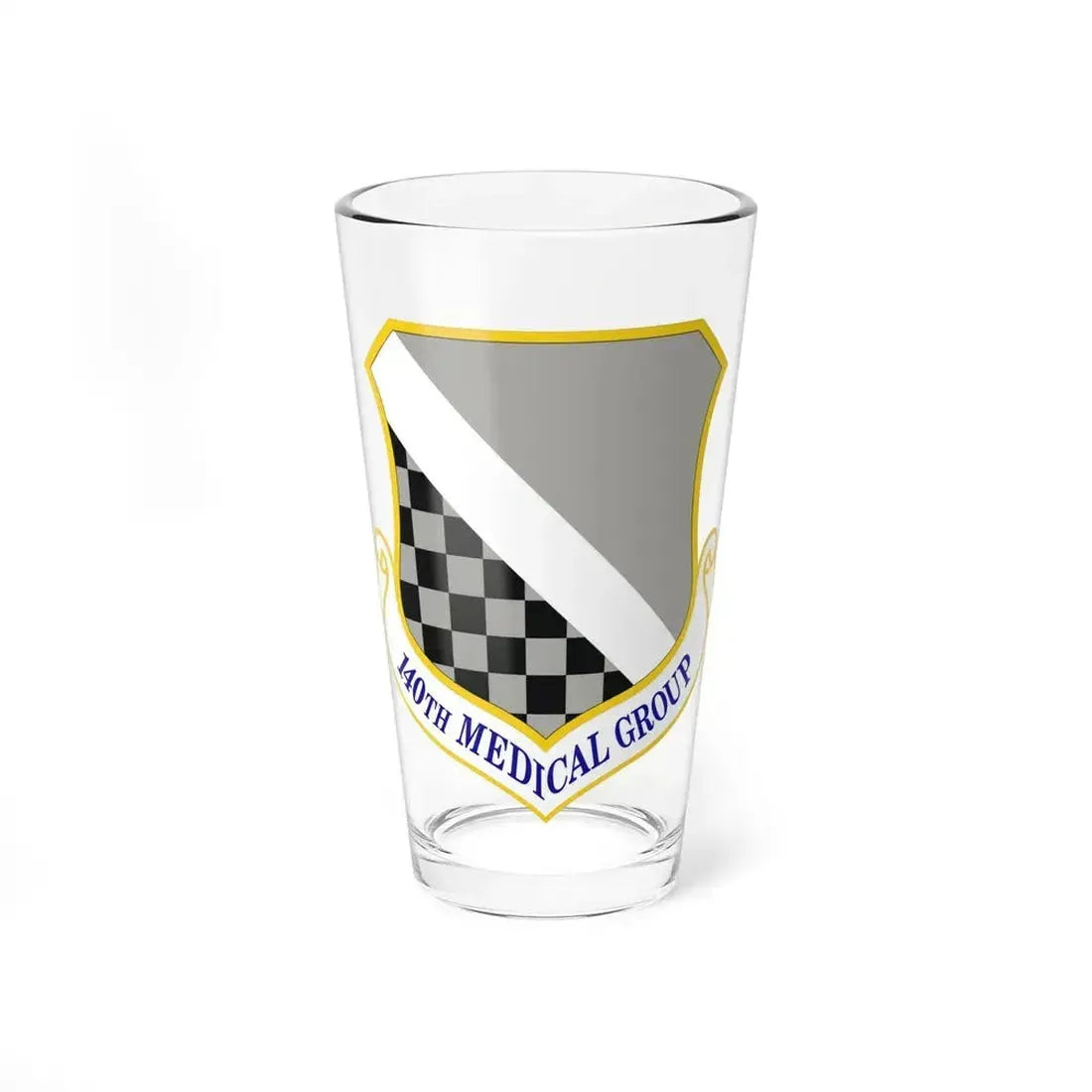 140th Medical Group (U.S. Air Force) Pint Glass 16oz 16oz - Go Mug Yourself