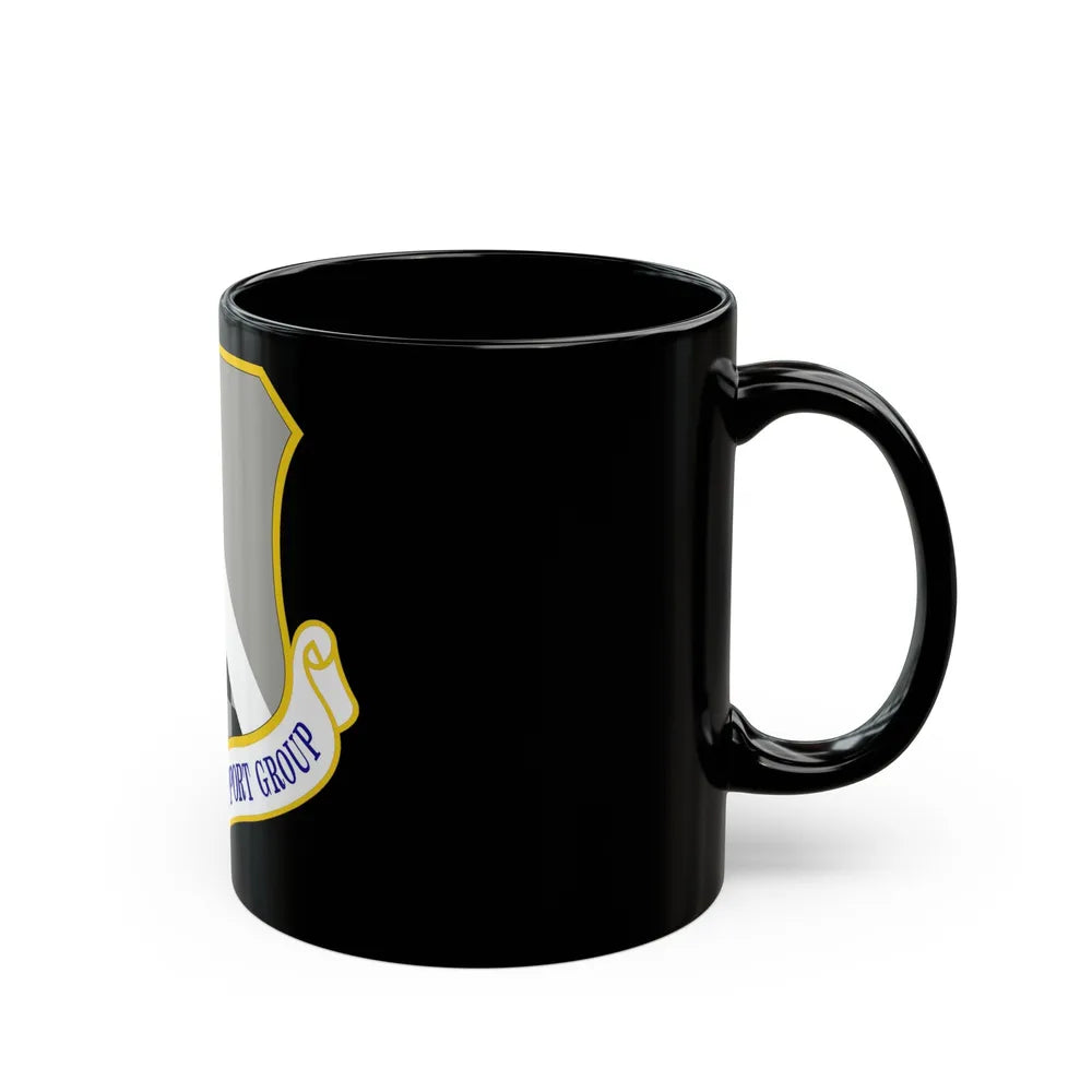 140th Mission Support Group (U.S. Air Force) Black Coffee Mug-Go Mug Yourself