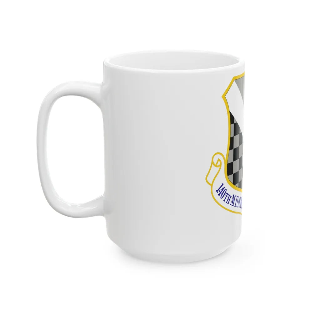 140th Mission Support Group (U.S. Air Force) White Coffee Mug-Go Mug Yourself