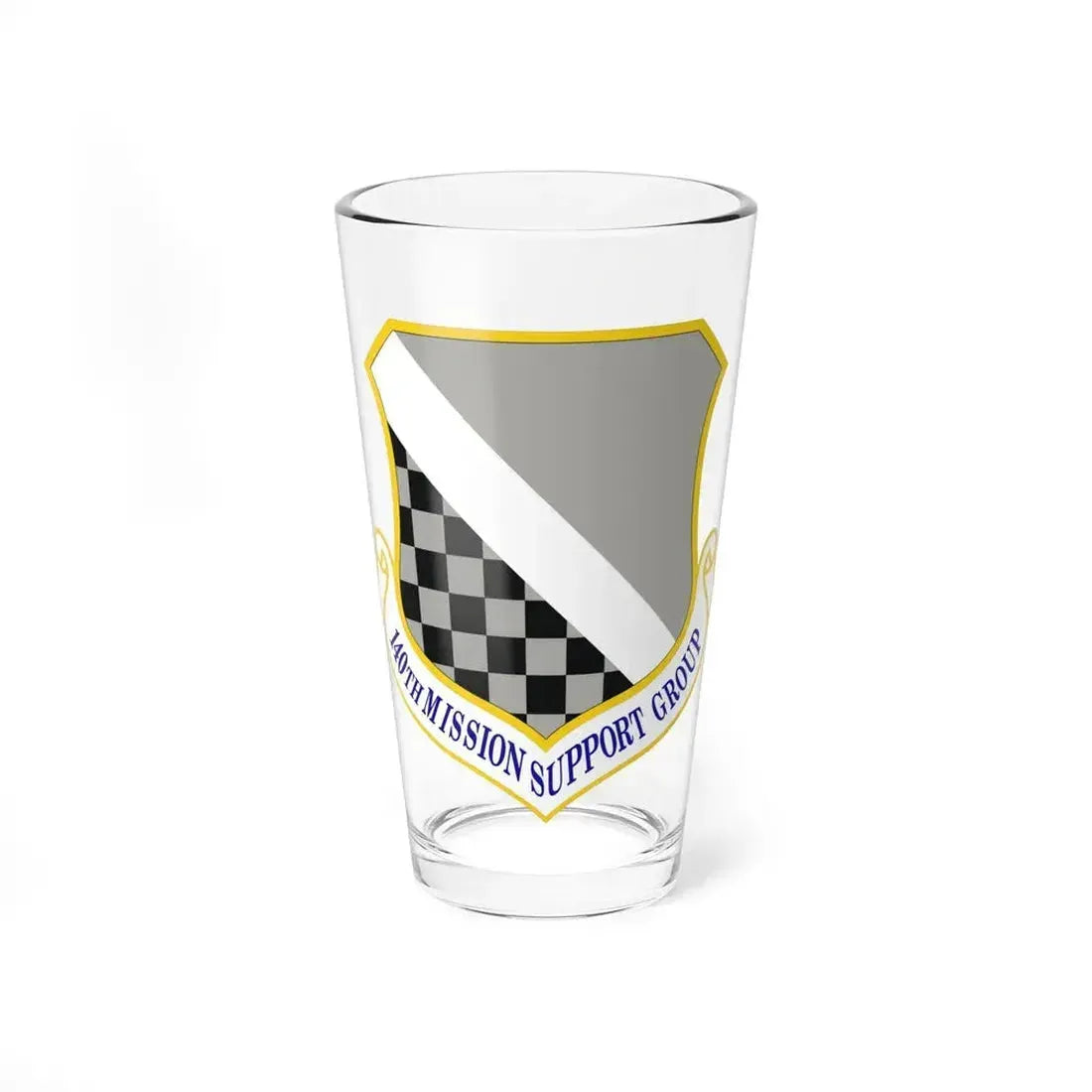 140th Mission Support Group (U.S. Air Force) Pint Glass 16oz - Go Mug Yourself