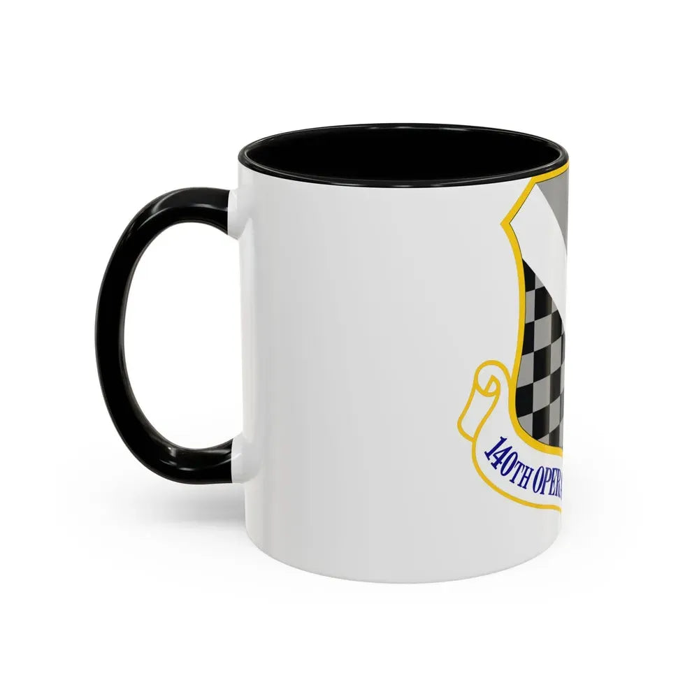 140th Operations Group (U.S. Air Force) Accent Coffee Mug - Go Mug Yourself