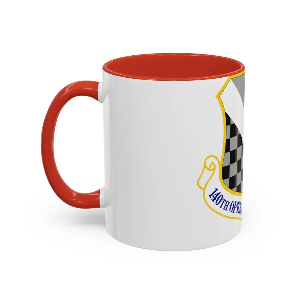 140th Operations Group (U.S. Air Force) Accent Coffee Mug - Go Mug Yourself