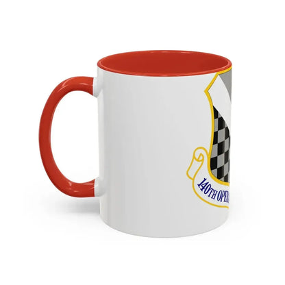 140th Operations Group (U.S. Air Force) Accent Coffee Mug - Go Mug Yourself