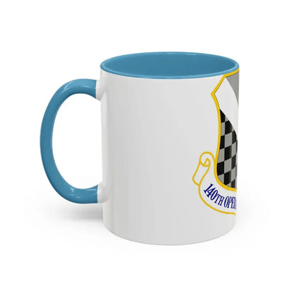 140th Operations Group (U.S. Air Force) Accent Coffee Mug - Go Mug Yourself