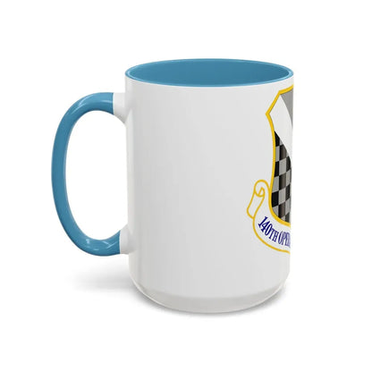 140th Operations Group (U.S. Air Force) Accent Coffee Mug - Go Mug Yourself