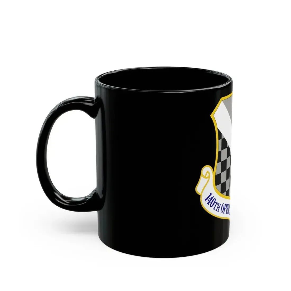 140th Operations Group (U.S. Air Force) Black Coffee Mug - Go Mug Yourself