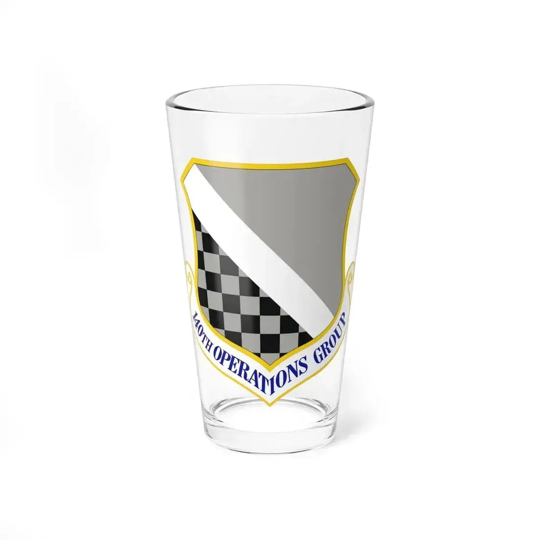 140th Operations Group (U.S. Air Force) Pint Glass 16oz 16oz - Go Mug Yourself