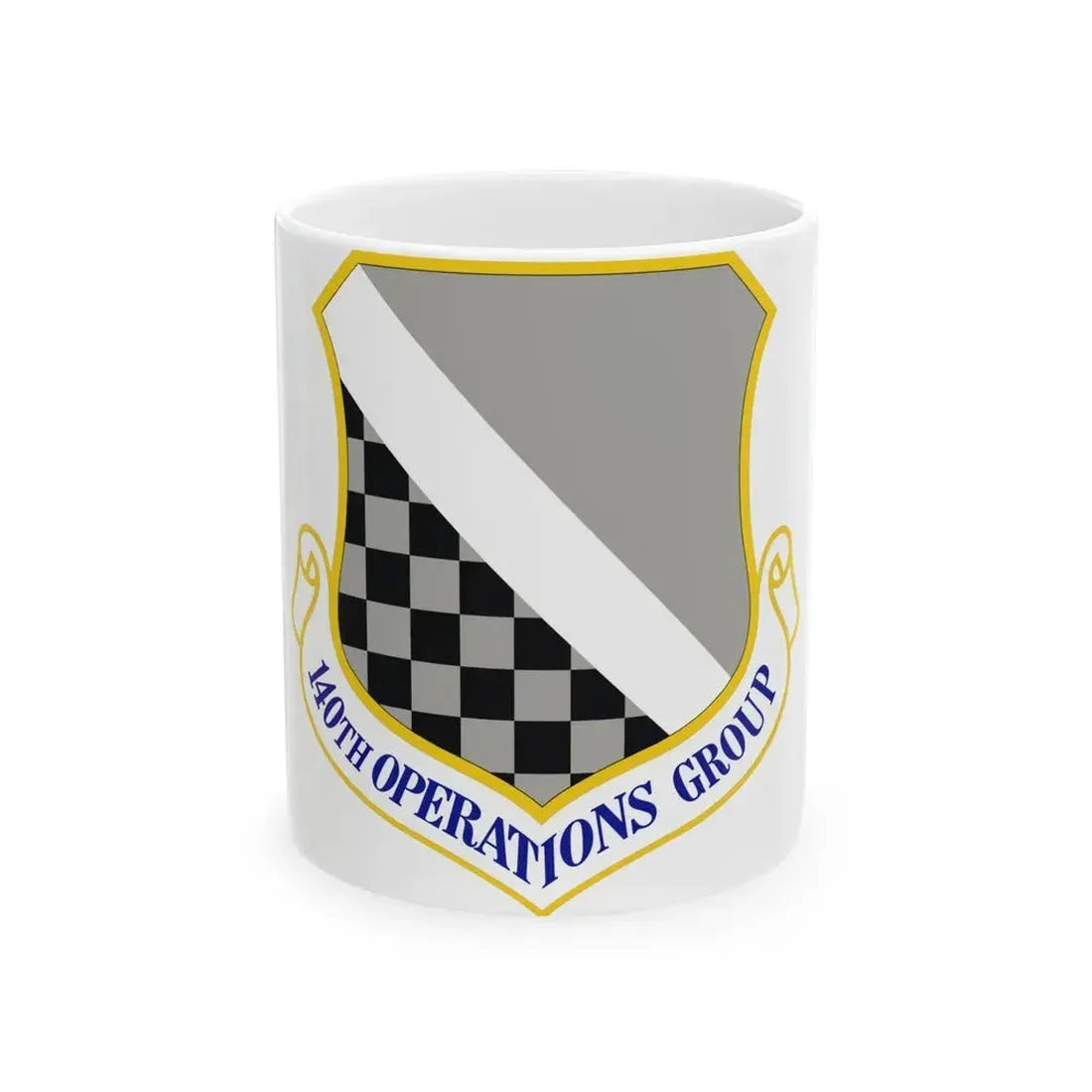140th Operations Group (U.S. Air Force) White Coffee Mug 11oz - Go Mug Yourself