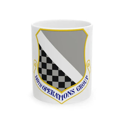 140th Operations Group (U.S. Air Force) White Coffee Mug 11oz - Go Mug Yourself