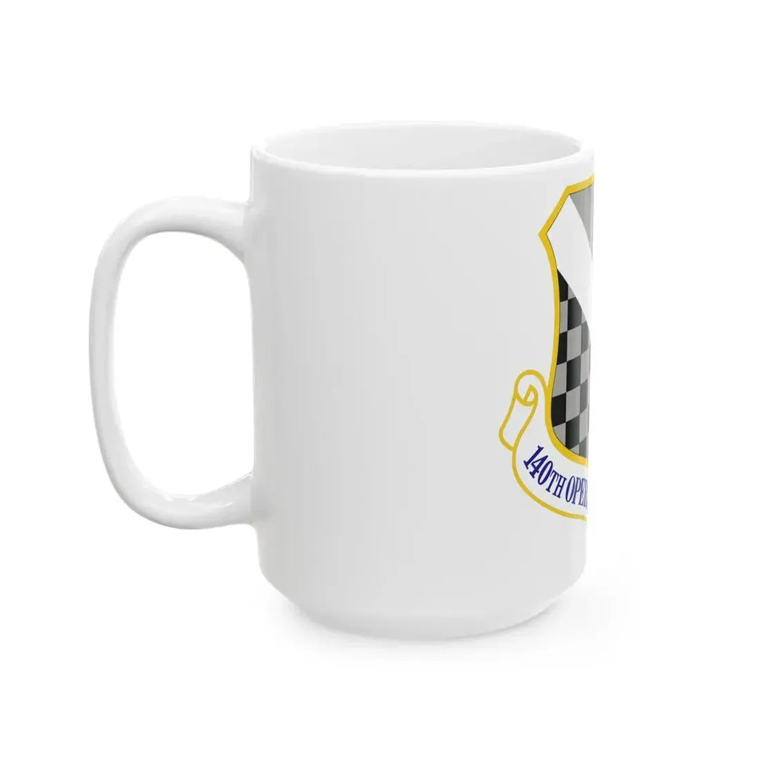 140th Operations Group (U.S. Air Force) White Coffee Mug - Go Mug Yourself