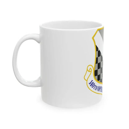 140th Operations Group (U.S. Air Force) White Coffee Mug - Go Mug Yourself