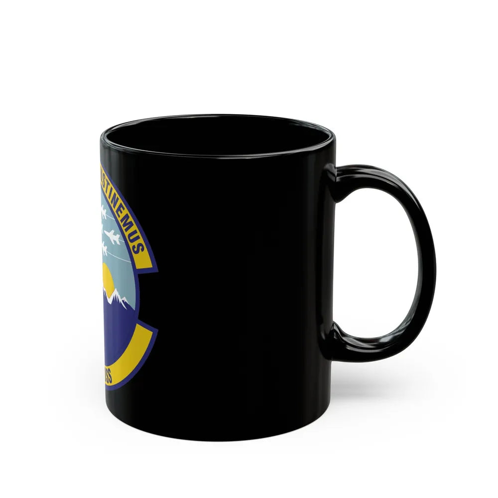 140th Operations Support Squadron (U.S. Air Force) Black Coffee Mug-Go Mug Yourself