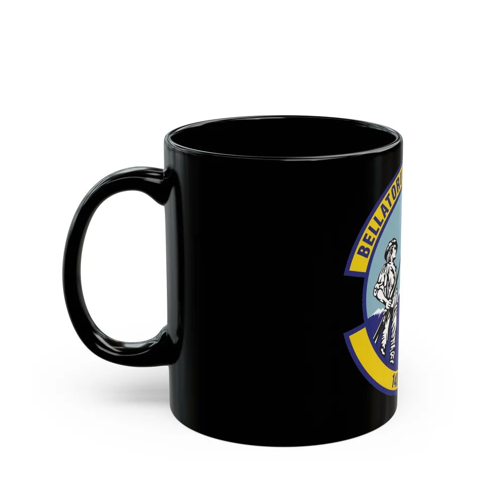 140th Operations Support Squadron (U.S. Air Force) Black Coffee Mug-Go Mug Yourself