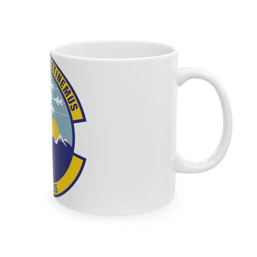 140th Operations Support Squadron (U.S. Air Force) White Coffee Mug-Go Mug Yourself