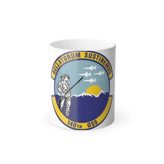 140th Operations Support Squadron (U.S. Air Force) Color Changing Coffee Mug 11oz - Go Mug Yourself