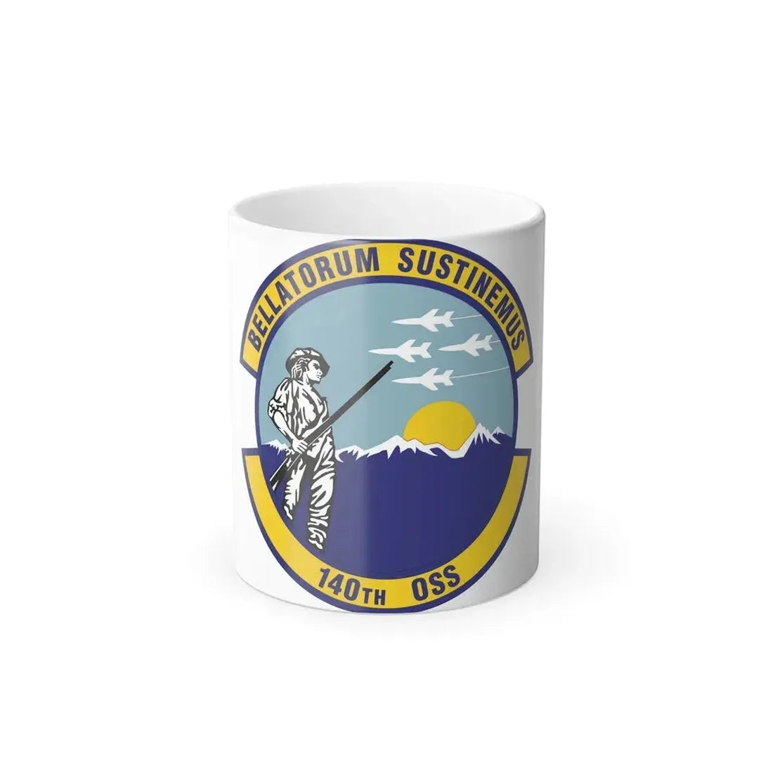 140th Operations Support Squadron (U.S. Air Force) Color Changing Coffee Mug 11oz - Go Mug Yourself