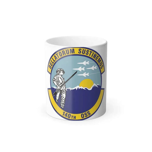 140th Operations Support Squadron (U.S. Air Force) Color Changing Coffee Mug 11oz - Go Mug Yourself