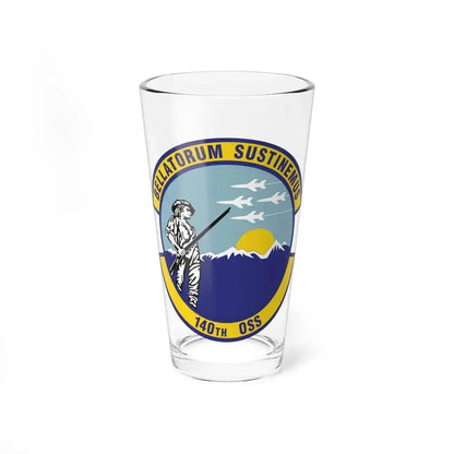 140th Operations Support Squadron (U.S. Air Force) Pint Glass 16oz 16oz - Go Mug Yourself