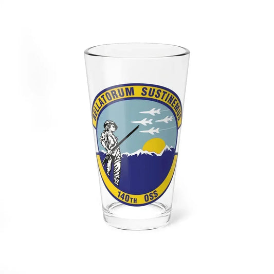 140th Operations Support Squadron (U.S. Air Force) Pint Glass 16oz 16oz - Go Mug Yourself