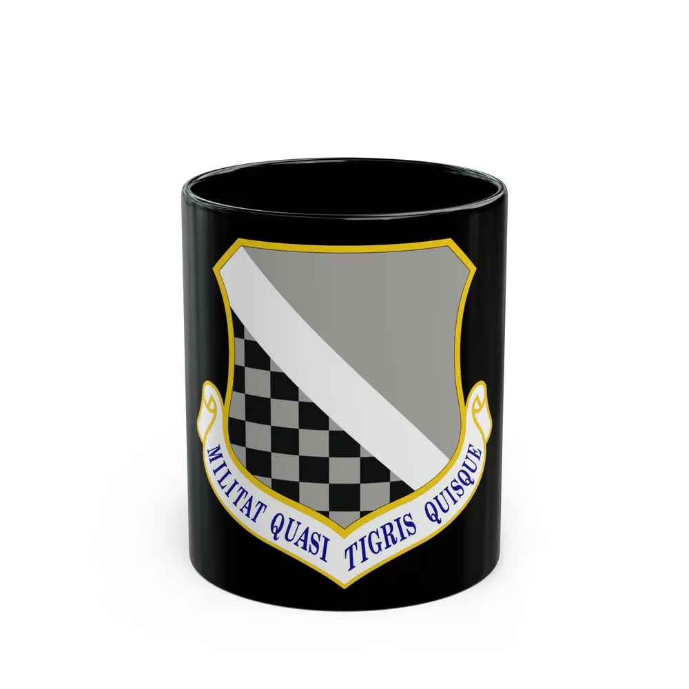 140th Wing (U.S. Air Force) Black Coffee Mug-11oz-Go Mug Yourself