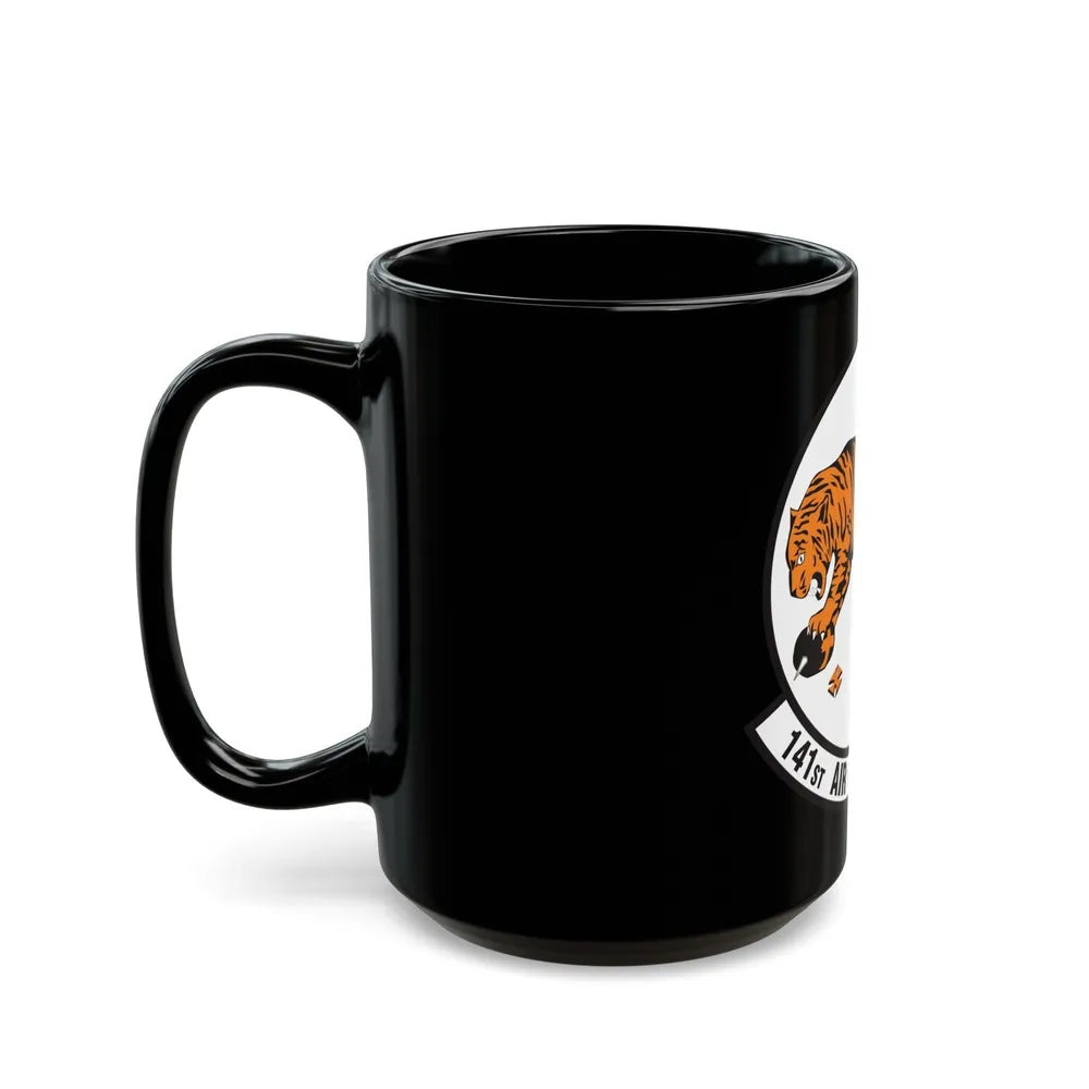 141 Air Refueling Squadron (U.S. Air Force) Black Coffee Mug-Go Mug Yourself