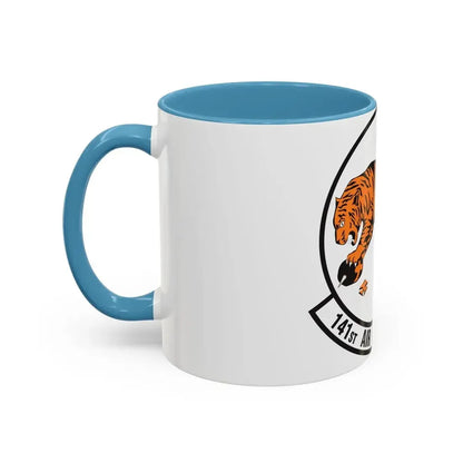141 Air Refueling Squadron (U.S. Air Force) Accent Coffee Mug - Go Mug Yourself