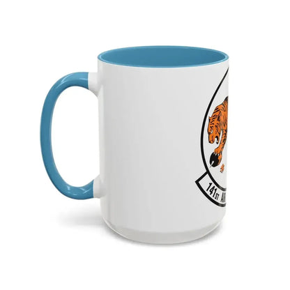 141 Air Refueling Squadron (U.S. Air Force) Accent Coffee Mug - Go Mug Yourself