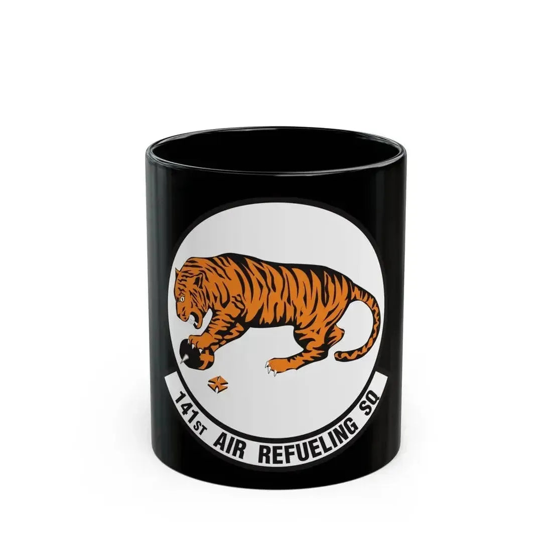 141 Air Refueling Squadron (U.S. Air Force) Black Coffee Mug 11oz - Go Mug Yourself