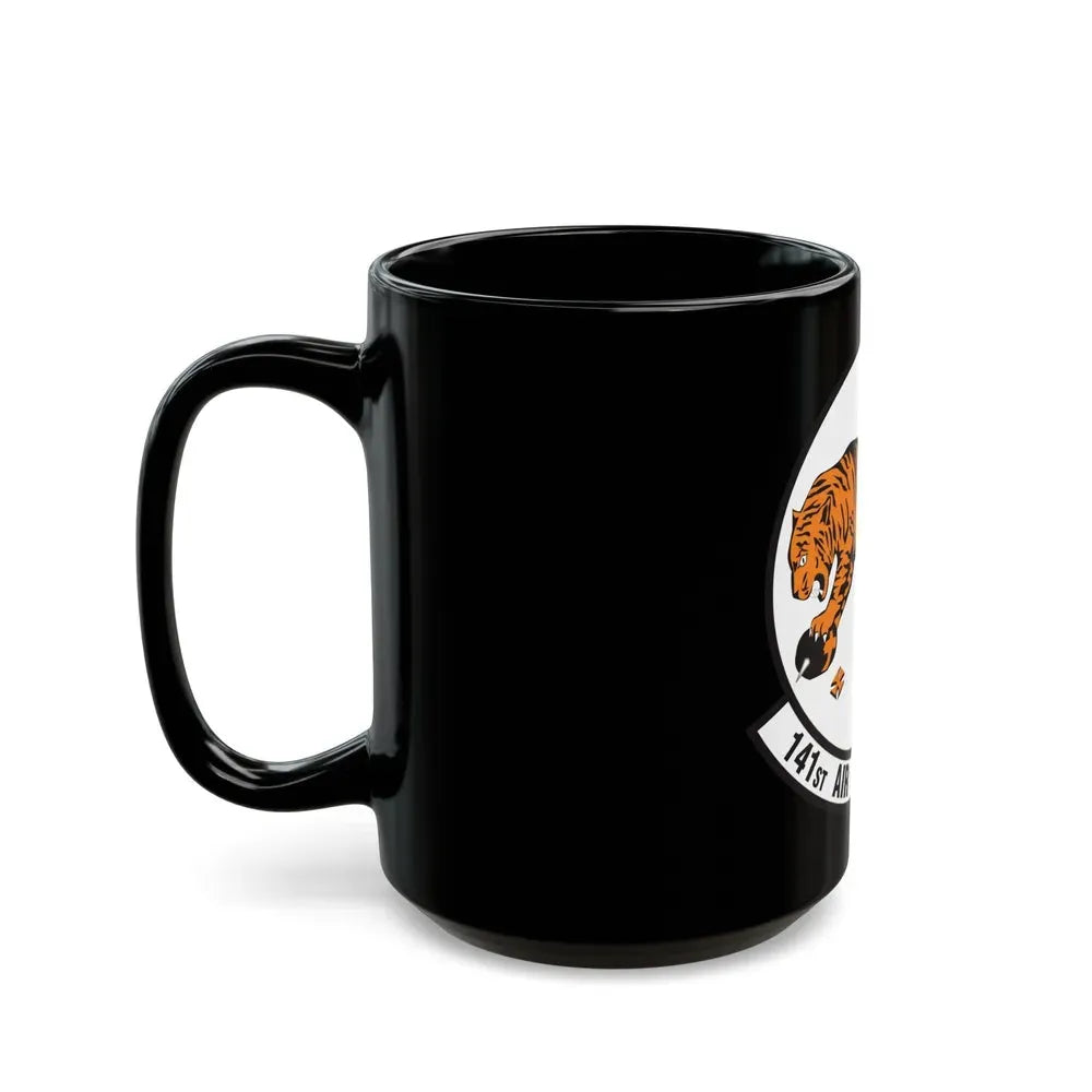 141 Air Refueling Squadron (U.S. Air Force) Black Coffee Mug - Go Mug Yourself