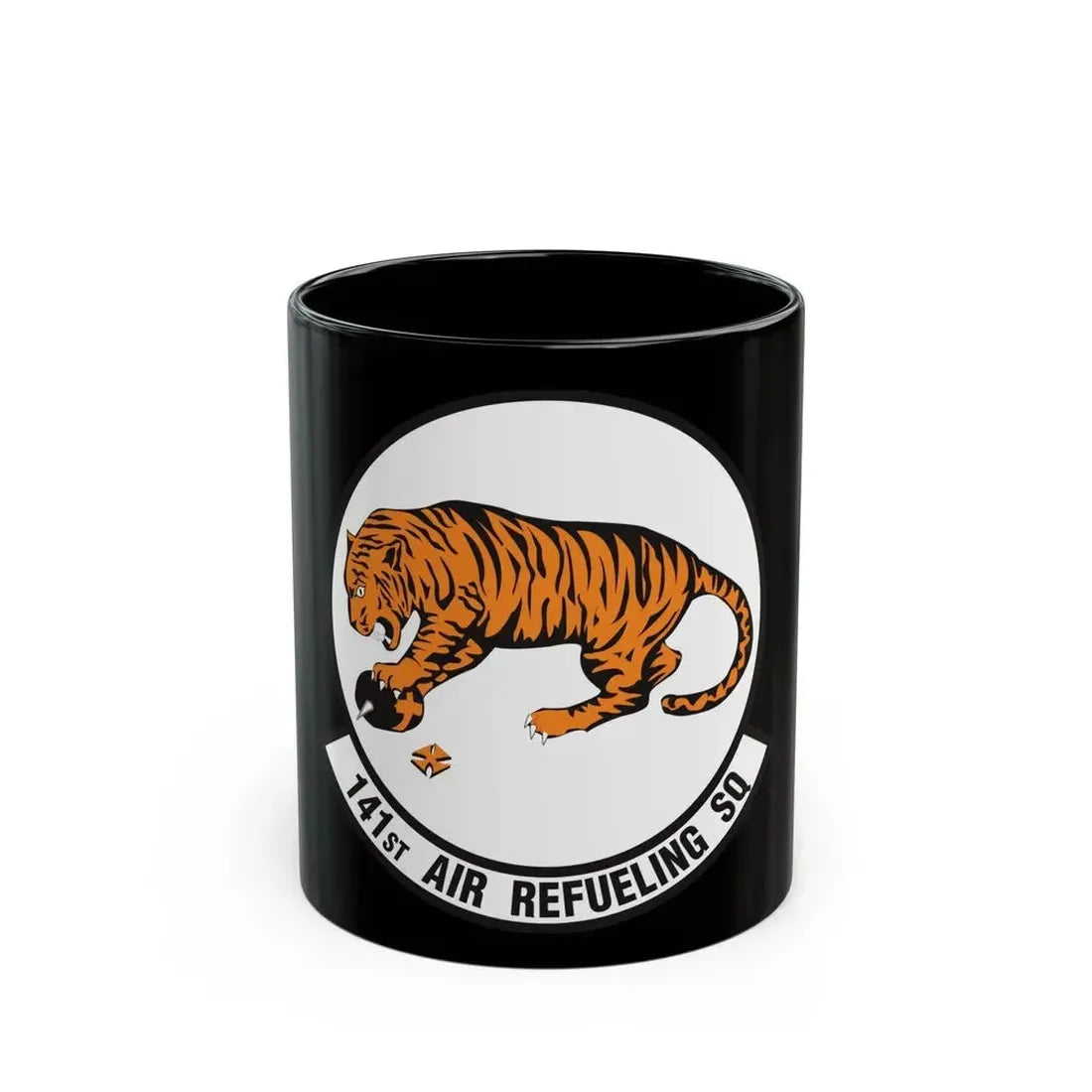 141 Air Refueling Squadron (U.S. Air Force) Black Coffee Mug - Go Mug Yourself
