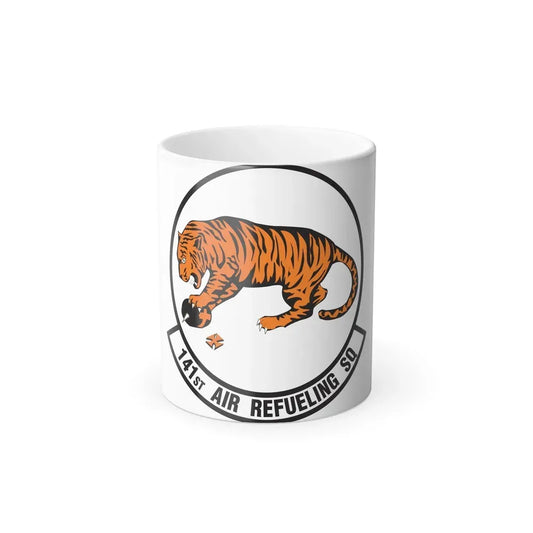 141 Air Refueling Squadron (U.S. Air Force) Color Changing Coffee Mug 11oz - Go Mug Yourself