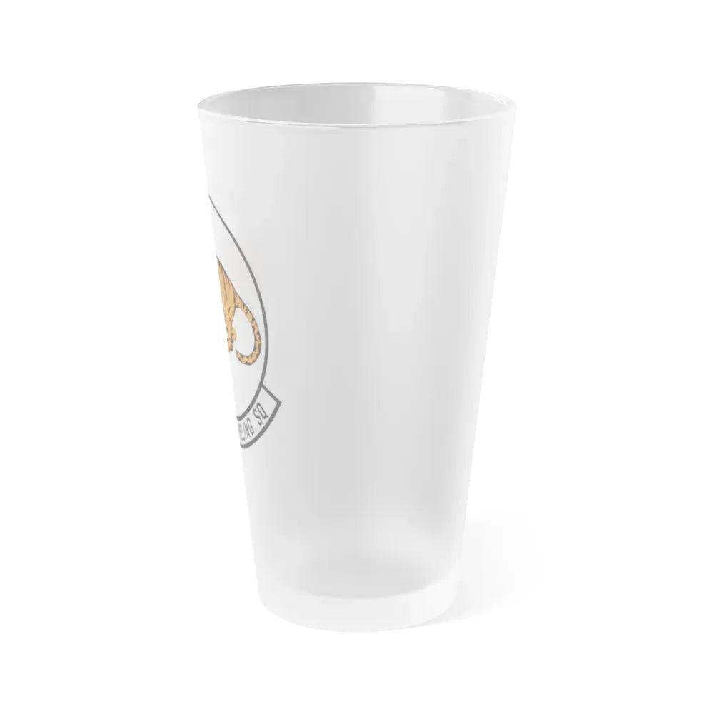 141 Air Refueling Squadron (U.S. Air Force) Frosted Pint Glass 16oz - Go Mug Yourself