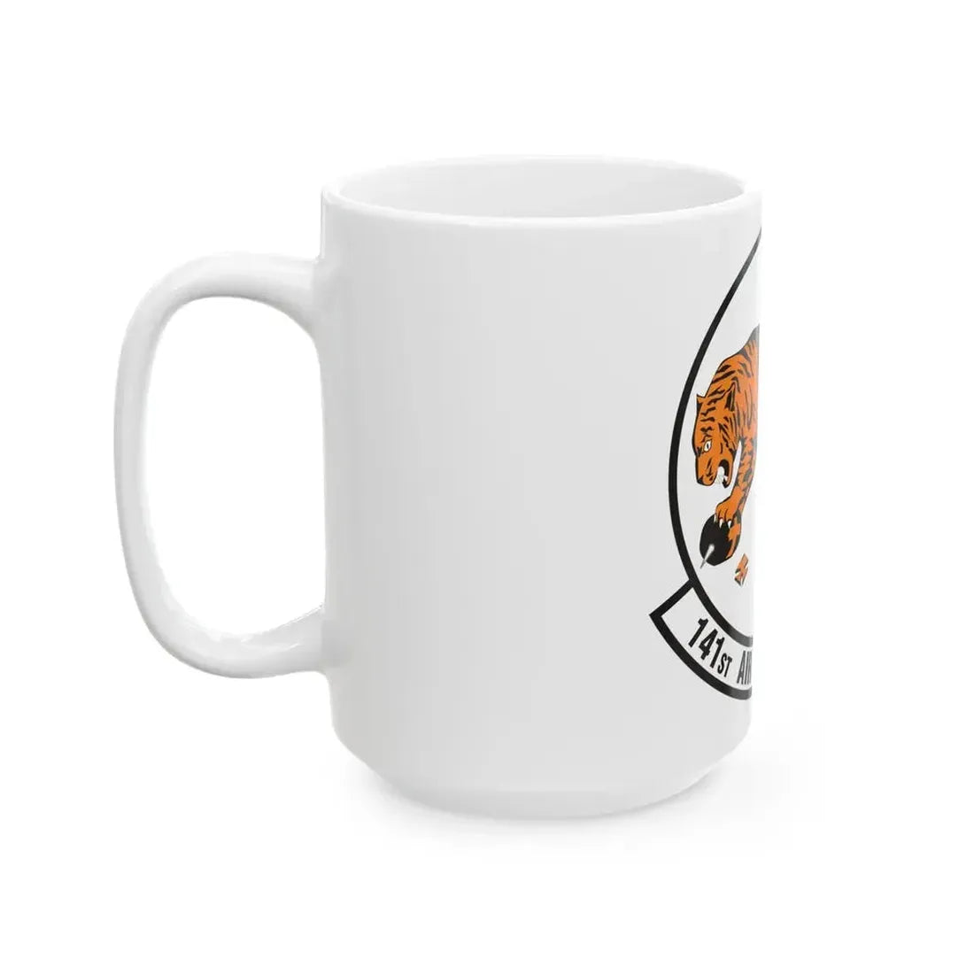 141 Air Refueling Squadron (U.S. Air Force) White Coffee Mug - Go Mug Yourself
