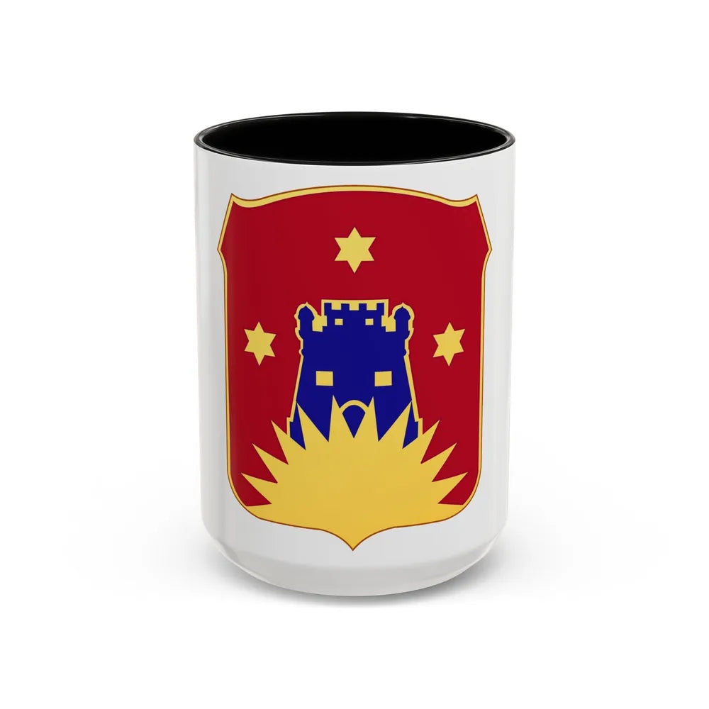 141 Engineer Battalion (U.S. Army) Accent Coffee Mug-15oz-Black-Go Mug Yourself