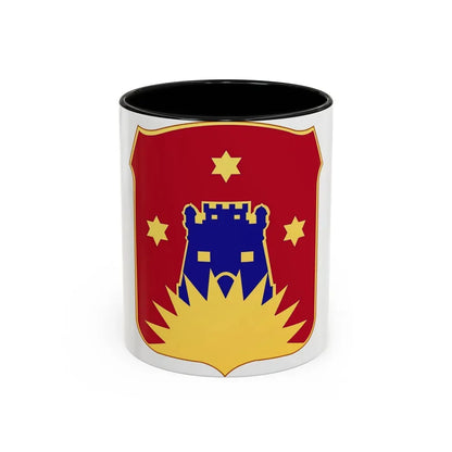 141 Engineer Battalion (U.S. Army) Accent Coffee Mug 11oz Black - Go Mug Yourself