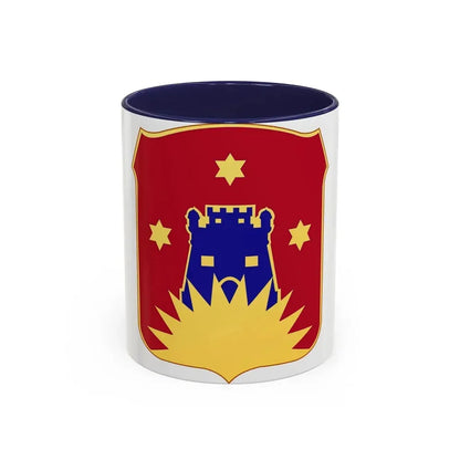 141 Engineer Battalion (U.S. Army) Accent Coffee Mug 11oz Navy - Go Mug Yourself