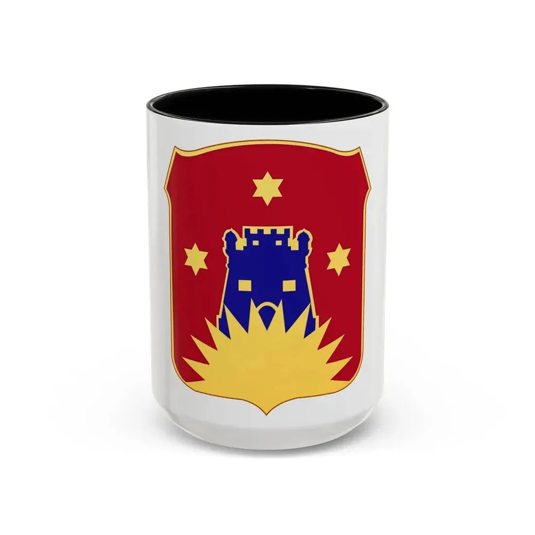 141 Engineer Battalion (U.S. Army) Accent Coffee Mug - Go Mug Yourself