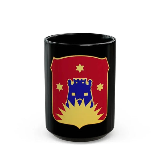 141 Engineer Battalion (U.S. Army) Black Coffee Mug 15oz - Go Mug Yourself
