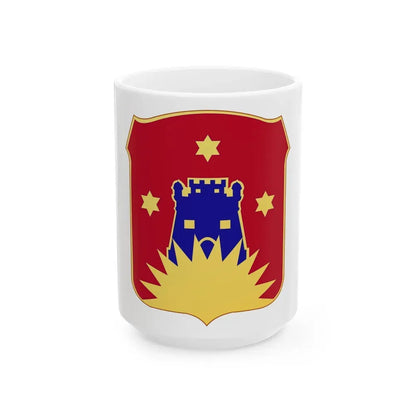 141 Engineer Battalion (U.S. Army) White Coffee Mug 15oz - Go Mug Yourself