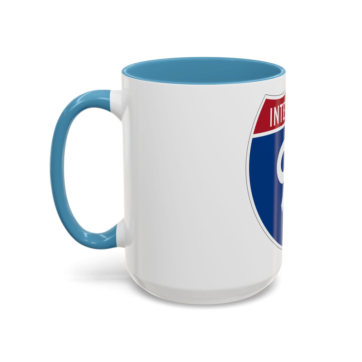 Interstate 91 (U.S. Highways) Accent Coffee Mug