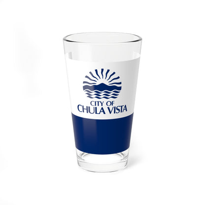 Flag of Chula Vista California (United States) Pint Glass 16oz