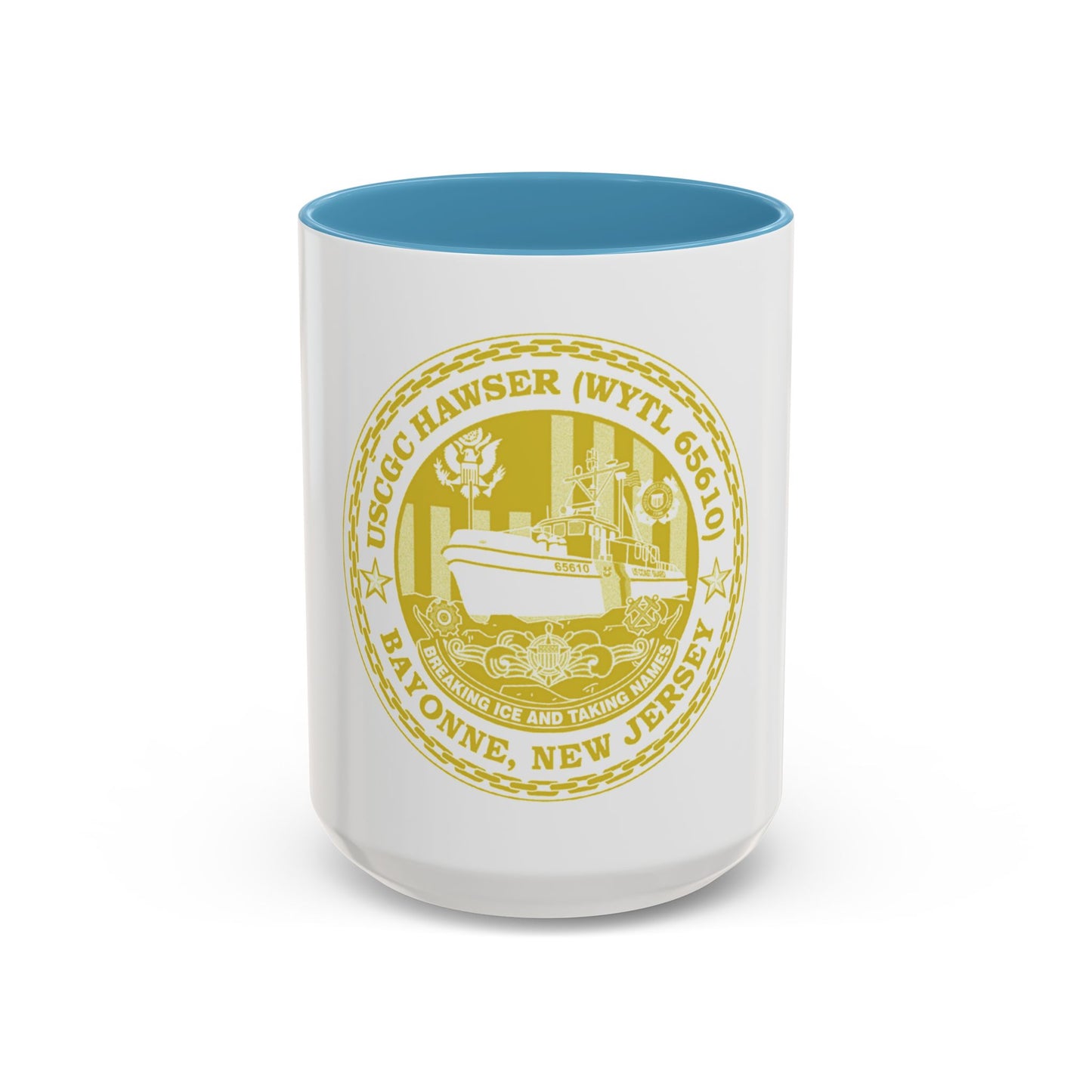 USCG Hawser WYTL 65610 Sim Gold (U.S. Coast Guard) Accent Coffee Mug