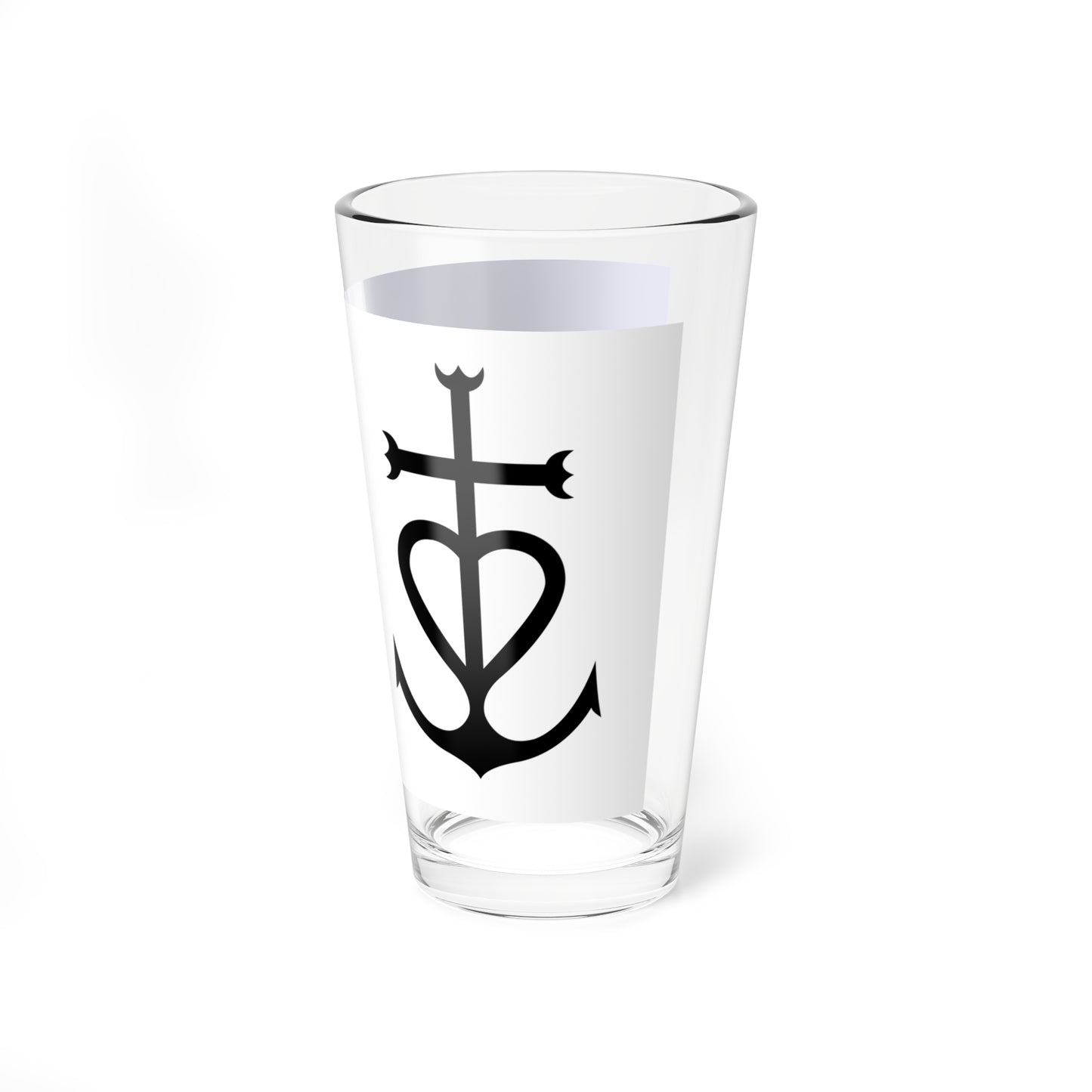 Flag of Principality of Aigues-Mortes (France) Pint Glass 16oz