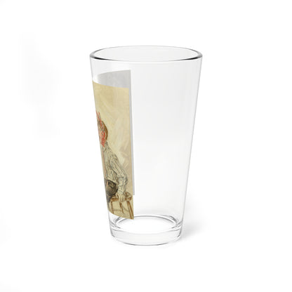 Loose Tooth, The Saturday Evening Post cover, June 22, 1912 - Pint Glass 16oz