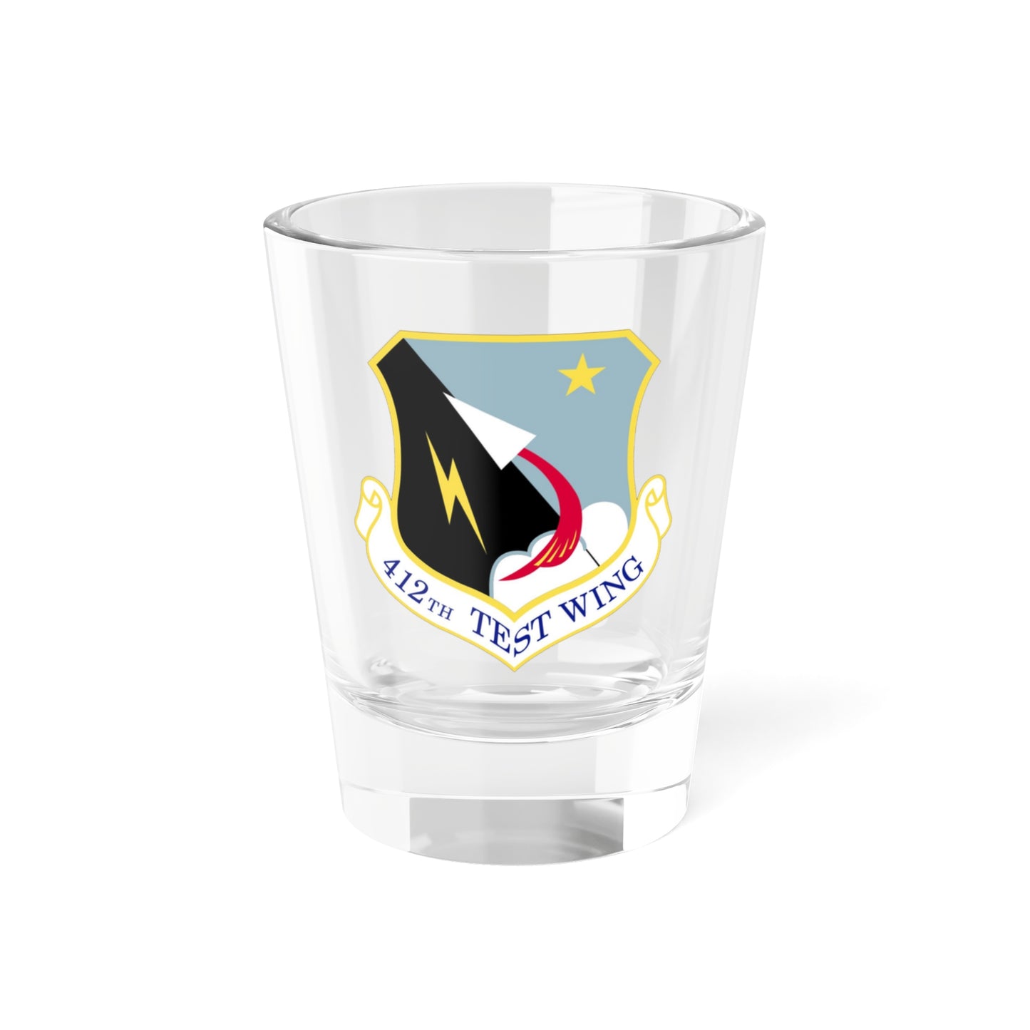 412th Test Wing (U.S. Air Force) Shot Glass 1.5oz