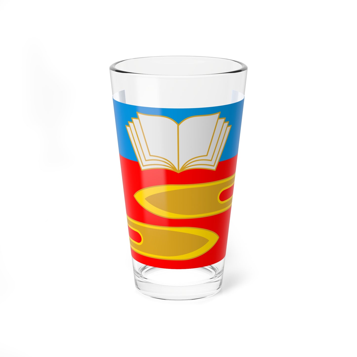 Flag of Klimovsk (Russia) Pint Glass 16oz